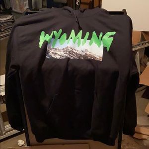 Kanye West Wyoming Hoodie Black Size Medium USED